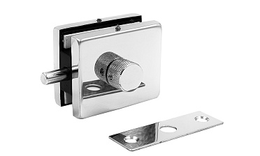 Защелка с ответной частью на стену и пол, полированная, вырез 17 t138 PSS купить в Новосибирске