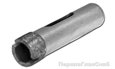 Алмазная коронка для плитки, Ø15 мм, гайка М10 k403 купить в Новосибирске