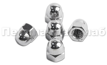 Колп. гайка нерж. М8  (DIN 1587.А2) М-3316 купить в Новосибирске