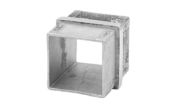 Соединитель для поручня 40х40 мм, полированный, (AISI 304) k368 купить в Новосибирске Соединитель для поручня 40х40 мм, полированный, (AISI 304) k368 купить в Новосибирске