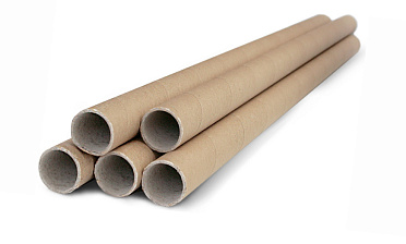 Тубус картонный 80,5мм для уплотнителей , дл. 3000 мм, стенка 2,0 Ф-0179-2 купить в Новосибирске