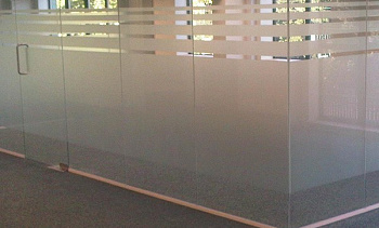 Cтеклянные перегородки - вариант 3 в Новосибирске. Готовые проекты ПерилаГлавСнаб