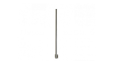 Готовая стойка Ø38,1 мм, с боковым крепежом, высота 1080 мм, полированная (AISI 304) k703 купить в Новосибирске