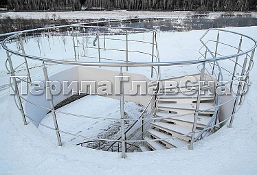 Готовые комплекты перил для лестниц купить в Новосибирске