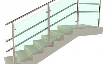 Стеклянные ограждения для школ, детских садов и дошкольных учреждений в Новосибирске. Готовые проекты ПерилаГлавСнаб