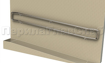 Пристенный поручень для инвалидов в Новосибирске. Готовые проекты ПерилаГлавСнаб