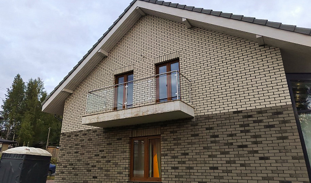 Французский балкон и лестница в Новосибирске. Готовые проекты ПерилаГлавСнаб