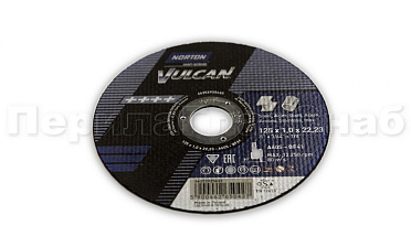 Диск отрезной Norton 125х1,0х22 по нерж/мет. Ф-1137 купить в Новосибирске