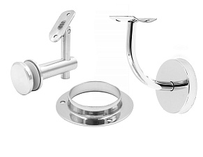 Кронштейны для перил к стене купить в Новосибирске