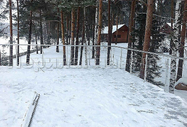 Хромированные перила купить в Новосибирске