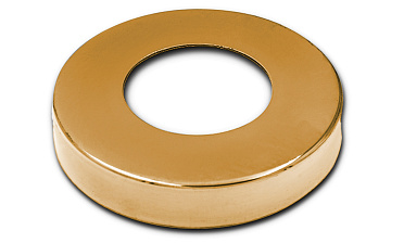 Низ стойки Ø50.8 мм, S=0.8 мм, 100х18 мм, золото k217-88 купить в Новосибирске