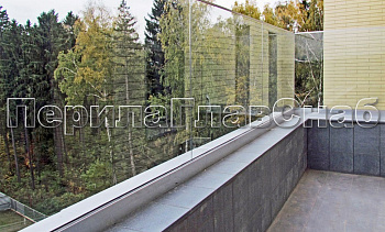 Ветрозащитные ограждения балкона или кровли в Новосибирске. Готовые проекты ПерилаГлавСнаб