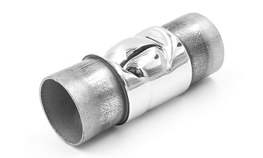 Поворот литой, внутренний, шарнирный, под Ø38.1мм, для трубы 1.00 - 1.2 мм (aisi 304) k250-5 купить в Новосибирске Поворот литой, внутренний, шарнирный, под Ø38.1мм, для трубы 1.00 - 1.2 мм (aisi 304) k250-5 купить в Новосибирске