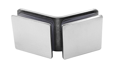 Коннектор для душевой кабины стекло-стекло 135° 45х45 мм полированный t726-2 PSS  купить в Новосибирске