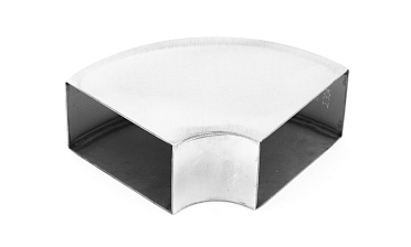 Отвод поручня под сварку 60х40х130x1.5  90°, полированный 600 Grit (AISI 304) k675 купить в Новосибирске Отвод поручня под сварку 60х40х130x1.5  90°, полированный 600 Grit (AISI 304) k675 купить в Новосибирске