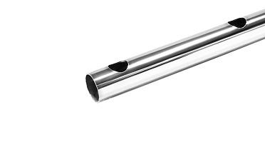 Труба AISI 304 25х1х6000, с перфорацией под  Ø16, 90°, GRIT 600 837-4 купить в Новосибирске Труба AISI 304 25х1х6000, с перфорацией под  Ø16, 90°, GRIT 600 837-4 купить в Новосибирске
