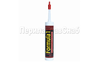 Герметик силиконовый Formula 1 280мл. прозрачный Ф-0381 купить в Новосибирске Герметик силиконовый Formula 1 280мл. прозрачный Ф-0381 купить в Новосибирске