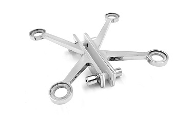 X-спайдер для установки на стеклянное ребро AISI 304 k290-X купить в Новосибирске