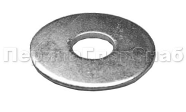 (DIN 433.Zn) Шайба оц. М10 плоская узкая М-3429 купить в Новосибирске