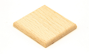 Торцевая заглушка для поручня 40х40, бук Ф-0844-2 купить в Новосибирске