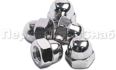 Колпачковая гайка нерж. М10 (DIN1587 A2) М-3118 купить в Новосибирске