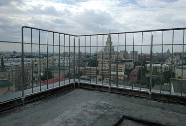 Ограждения с вертикальным заполнением купить в Новосибирске