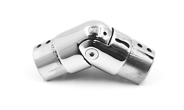 Соединитель поручня с пазом регулируемый, d=42,4 мм, полированный, AISI304 k195 купить в Новосибирске Соединитель поручня с пазом регулируемый, d=42,4 мм, полированный, AISI304 k195 купить в Новосибирске