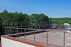 Ограждения для кровли из нержавеющей стали в Новосибирске. Готовые проекты ПерилаГлавСнаб - фото 17