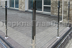 Ограждения для террас в Новосибирске. Готовые проекты ПерилаГлавСнаб - фото 21