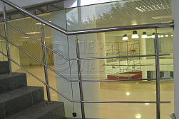 Ограждение на окна из нержавеющей стали в Новосибирске. Готовые проекты ПерилаГлавСнаб - фото 8