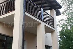 Перила и ограждения из нержавейки и дерева в Новосибирске. Готовые проекты ПерилаГлавСнаб - фото 12