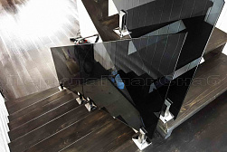 Ограждения лестничных маршей в Новосибирске. Готовые проекты ПерилаГлавСнаб - фото 12