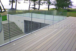 Стеклянные ограждения для улицы в Новосибирске. Готовые проекты ПерилаГлавСнаб - фото 13