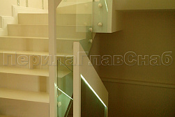 Поручни, перила и ограждения с подсветкой в Новосибирске. Готовые проекты ПерилаГлавСнаб - фото 24