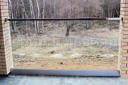 Стеклянные перила для балконов в Новосибирске. Готовые проекты ПерилаГлавСнаб - фото 42