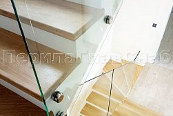 Цельностеклянные ограждения на несущем стекле в Новосибирске. Готовые проекты ПерилаГлавСнаб - фото 28