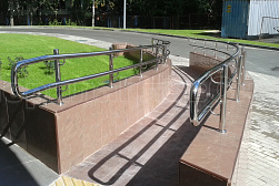 Поручни для инвалидов из нержавеющей стали в Новосибирске. Готовые проекты ПерилаГлавСнаб - фото 4