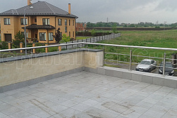 Ограждения и перила без ригелей из нержавеющей стали (без заполнения) в Новосибирске. Готовые проекты ПерилаГлавСнаб - фото 6