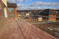 Ограждения для кровли из нержавеющей стали в Новосибирске. Готовые проекты ПерилаГлавСнаб - фото 20