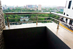 Перила и ограждения из нержавеющей стали с двумя ригелями в Новосибирске. Готовые проекты ПерилаГлавСнаб - фото 1