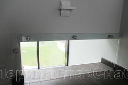 Ограждение на окна из нержавеющей стали в Новосибирске. Готовые проекты ПерилаГлавСнаб - фото 10