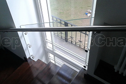Ограждение на окна из нержавеющей стали в Новосибирске. Готовые проекты ПерилаГлавСнаб - фото 4