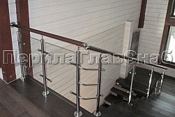 Ограждения лестничных маршей в Новосибирске. Готовые проекты ПерилаГлавСнаб - фото 21