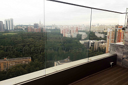 Цельностеклянные ограждения для крыш в Новосибирске. Готовые проекты ПерилаГлавСнаб - фото 13