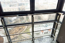 Ограждение на окна из нержавеющей стали в Новосибирске. Готовые проекты ПерилаГлавСнаб - фото 19