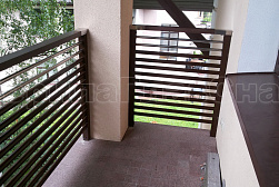 Перила и ограждения из нержавейки и дерева в Новосибирске. Готовые проекты ПерилаГлавСнаб - фото 11