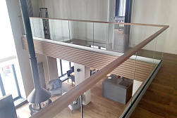 Цельностеклянные ограждения на несущем стекле в Новосибирске. Готовые проекты ПерилаГлавСнаб - фото 15