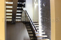 Цельностеклянные ограждения на несущем стекле в Новосибирске. Готовые проекты ПерилаГлавСнаб - фото 20