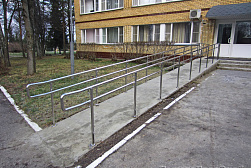 Поручни для инвалидов из нержавеющей стали в Новосибирске. Готовые проекты ПерилаГлавСнаб - фото 20