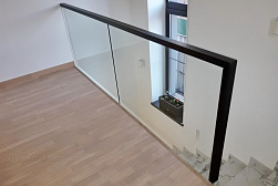 Перила и ограждения из нержавейки и дерева в Новосибирске. Готовые проекты ПерилаГлавСнаб - фото 19